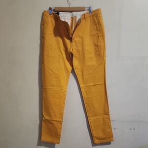 A/X Armani Exchange Men's Yellow Chinos